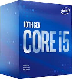 CPU Intel Core i5-10400F 10th Gen CPU Intel Core i5 10400F 10th Generation 6 Core 12 Thread 2.9