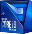 Alt View Zoom 11. Intel - Core i9-10900K 10th Generation 10-core - 20-Thread - 3.7 GHz (5.3 GHz Turbo) Socket LGA1200 Unlocked Desktop Processor.