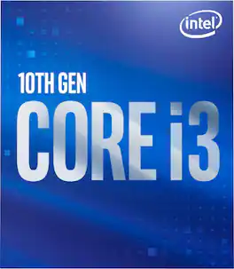 Intel - Core i3-10100 10th Generation 4-Core - 8-Thread - 3.6 GHz (4.3 GHz Turbo) Socket LGA1200 Locked Processor
