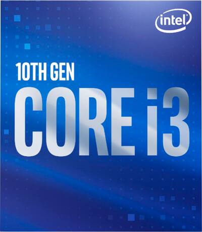 Intel Core i3 10100 10th Generation 4 Core 8 Thread 3.6 GHz (4.3 Intel Core i3 10100 10th Generation 4 Core 8 Thread 3.6 GHz (4.3
