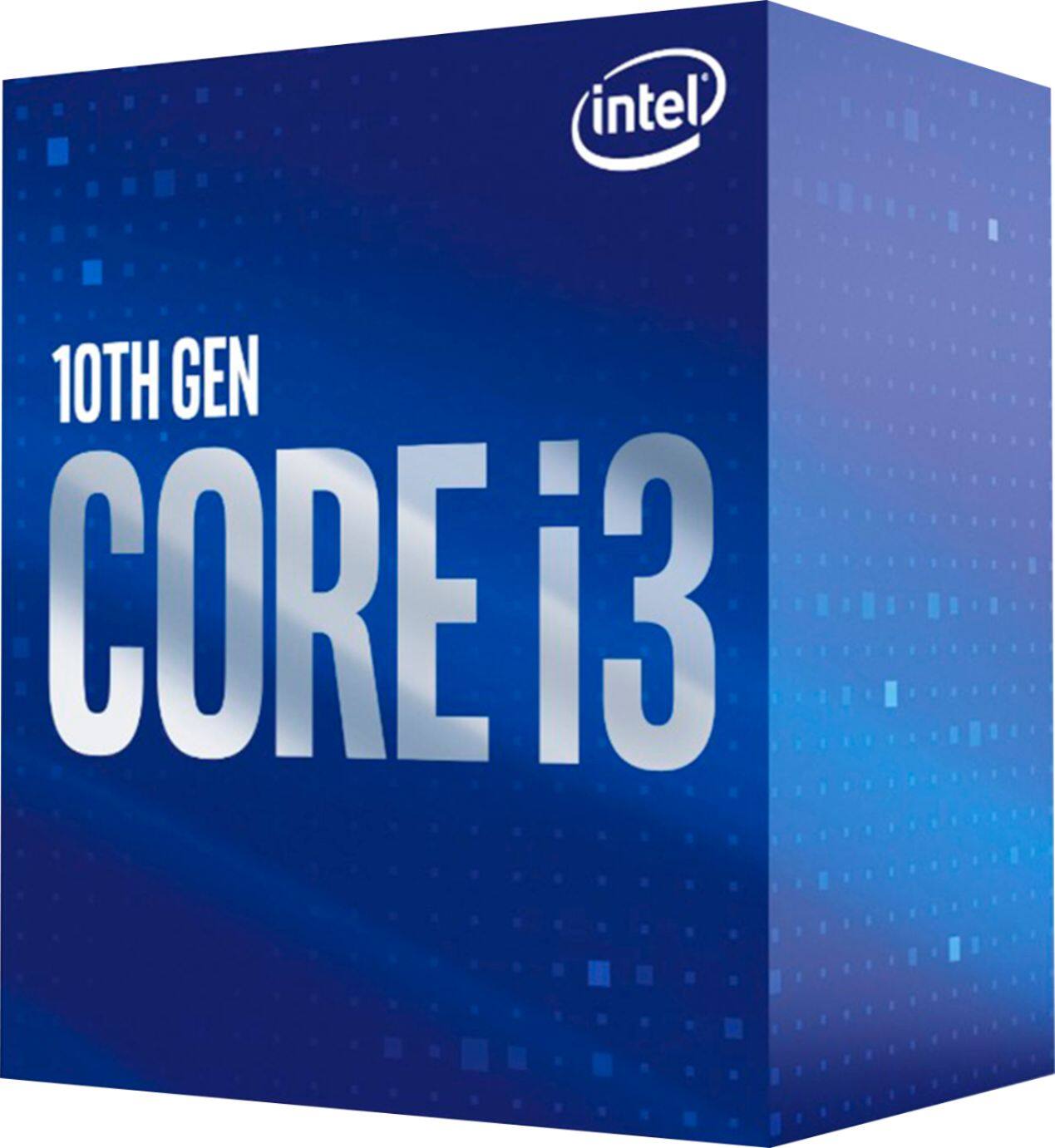 Alt View 11. Intel - Intel - Core i3-10100 10th Generation 4-Core - 8-Thread - 3.6 GHz (4.3 GHz Turbo) Socket LGA1200 Locked Processor.