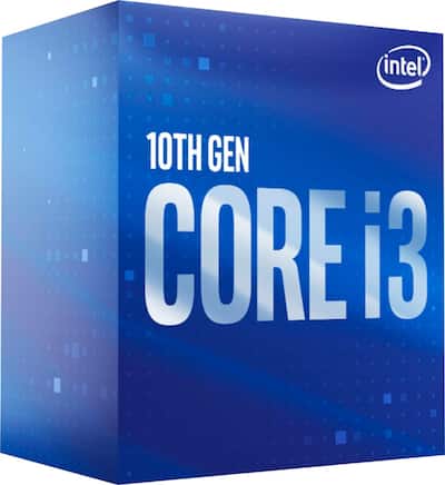Intel Core i3 10100 10th Generation 4 Core 8 Thread 3.6 GHz (4.3 Intel Core i3 10100 10th Generation 4 Core 8 Thread 3.6 GHz (4.3