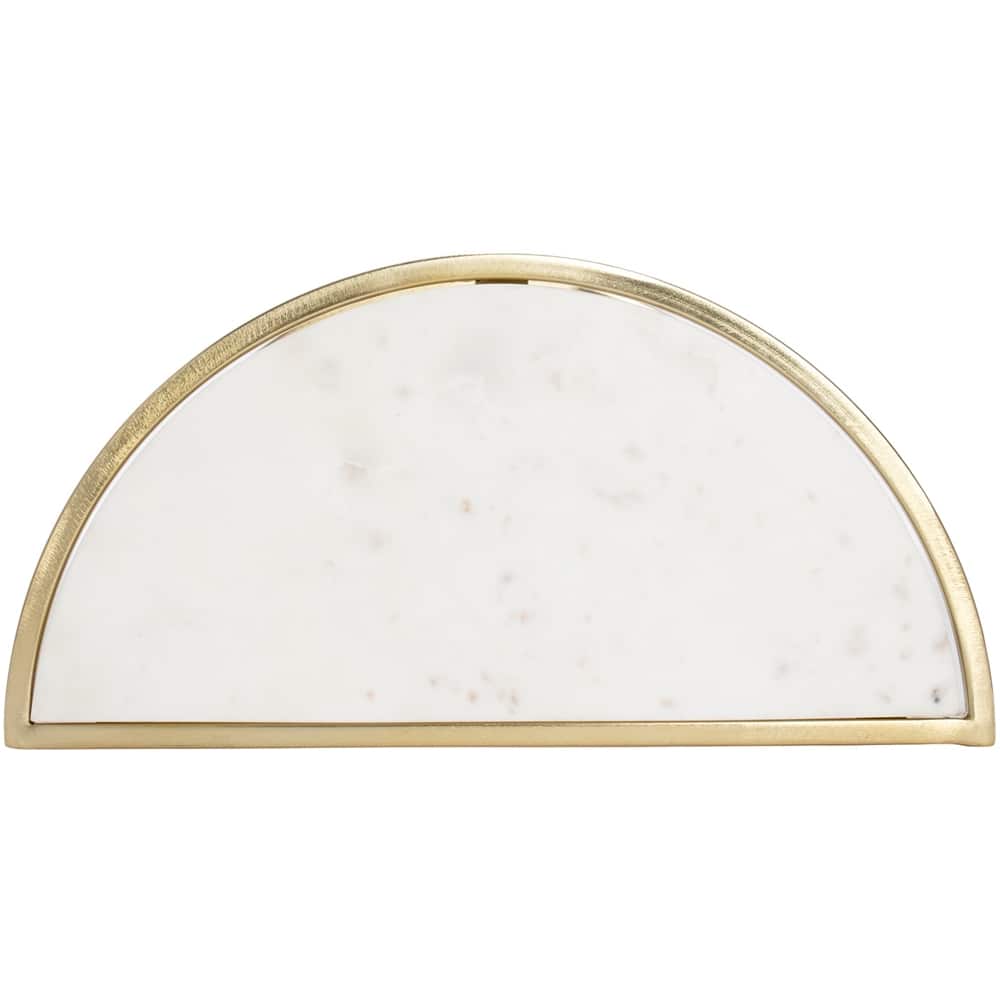 Best Buy Adore Decor Kingston MDF/Marble Table Set White FUTB10165A