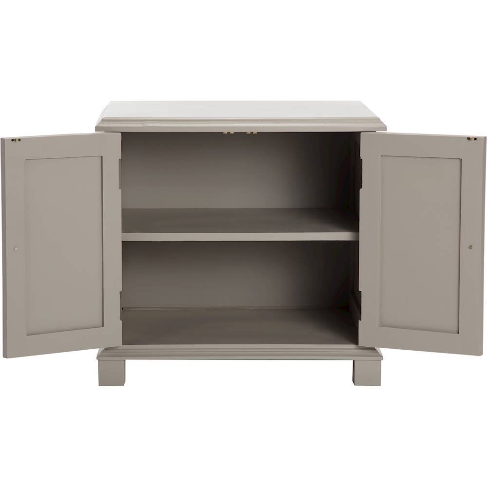Alt View 11. Finch - Ellison Mango Wood 2-Shelf Sideboard - Gray.