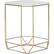 Front. Finch - Colton Granite/Solid Marble Accent Table - White.