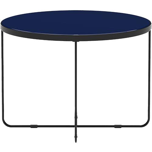 Finch - Thomas Round Modern Coffee Table - Blue