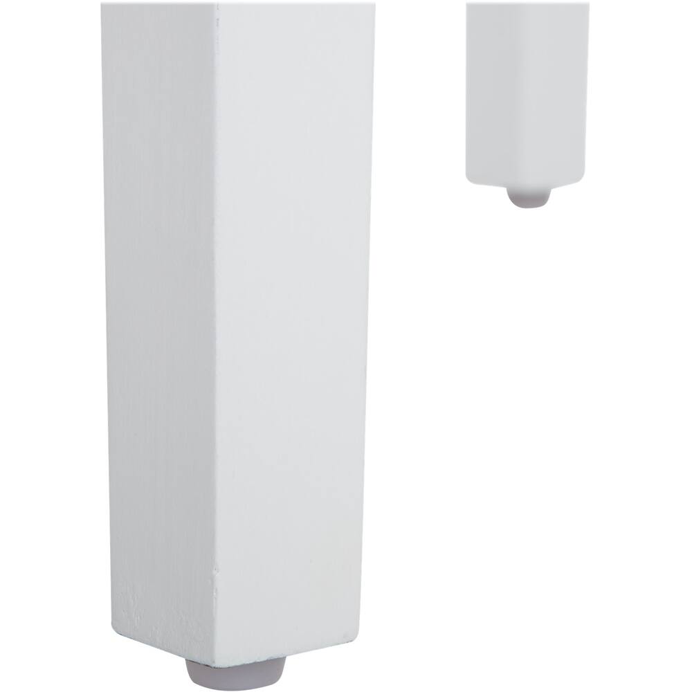 Alt View 16. Finch - Atwood Modern Wood 1-Drawer Side Table - White.
