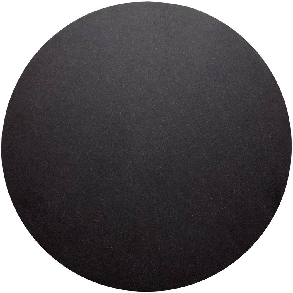 Alt View 11. Finch - Adler Round Contemporary Marble/Granite Side Table - Black.