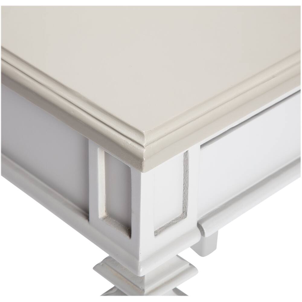Alt View 15. Finch - Benson Modern Wood 1-Drawer Night Stand - Light Gray.
