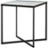 Alt View Zoom 11. Finch - Ludlow Modern Industrial Glass/Rattan Side Table - Black.
