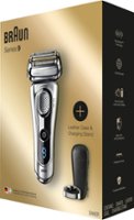 Braun - Series 9 Rechargeable Wet/Dry Electric Shaver - Silver - Angle_Zoom