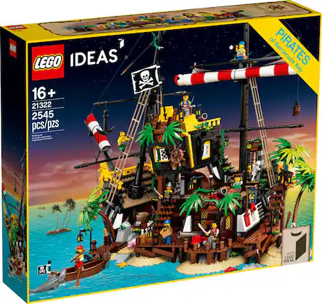Front. LEGO - Ideas Pirates of Barracuda Bay 21322.