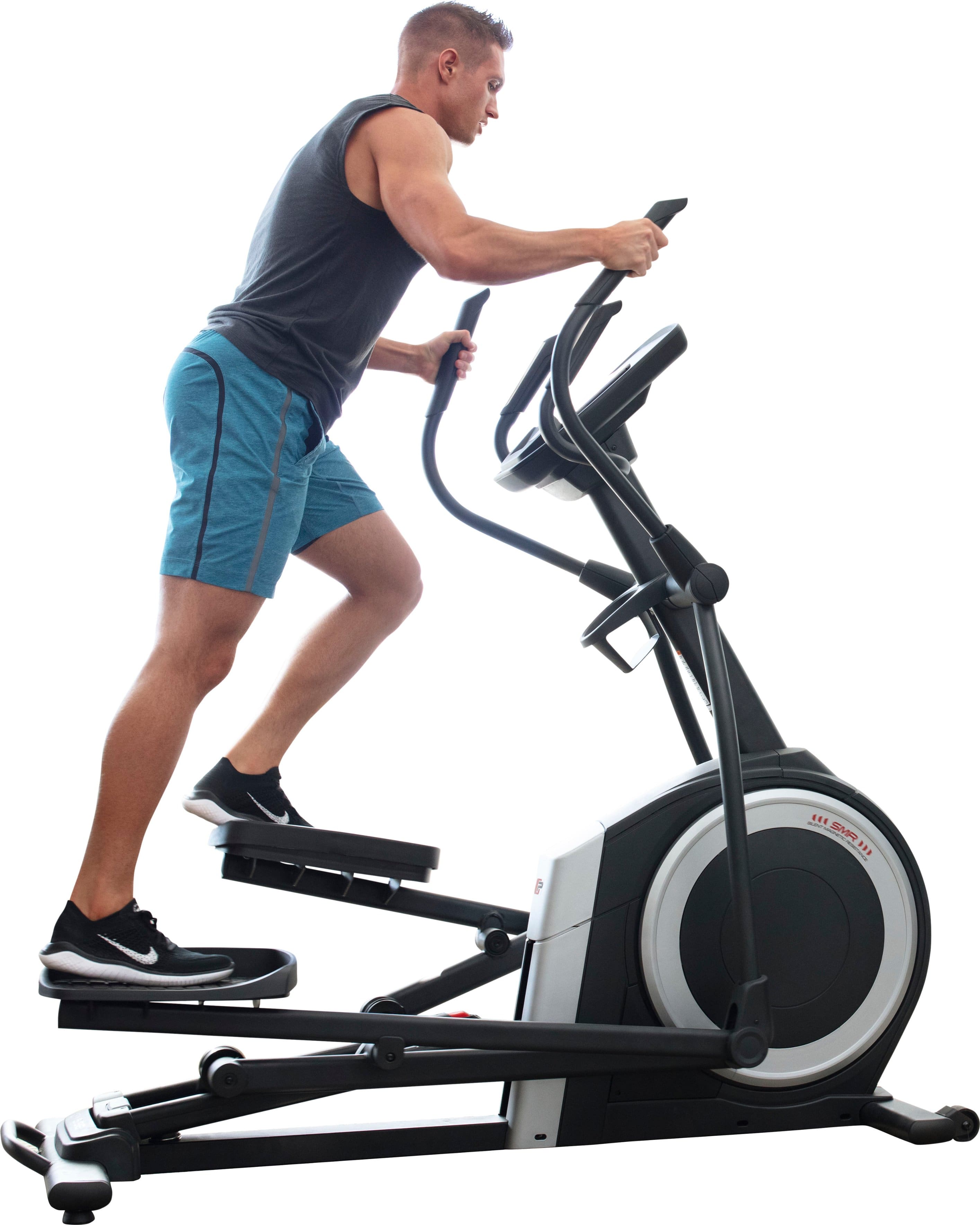 Alt View 14. ProForm - ProForm Carbon EL Elliptical with Adjustable Stride & Incline, 30-Day iFIT Membership for Studio & Global Workouts - Black.