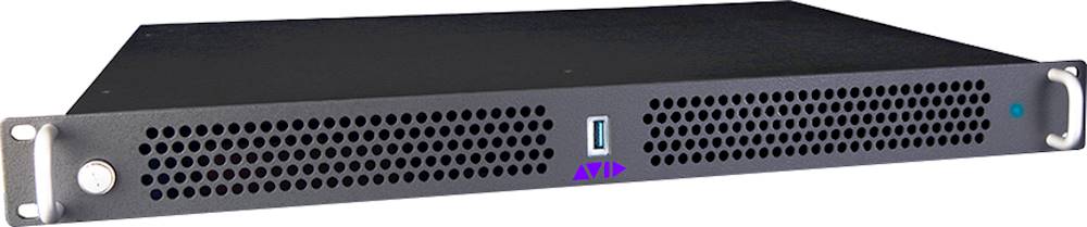 Angle View: Avid - Pro Tools HDX Rackmount Chassis - Black