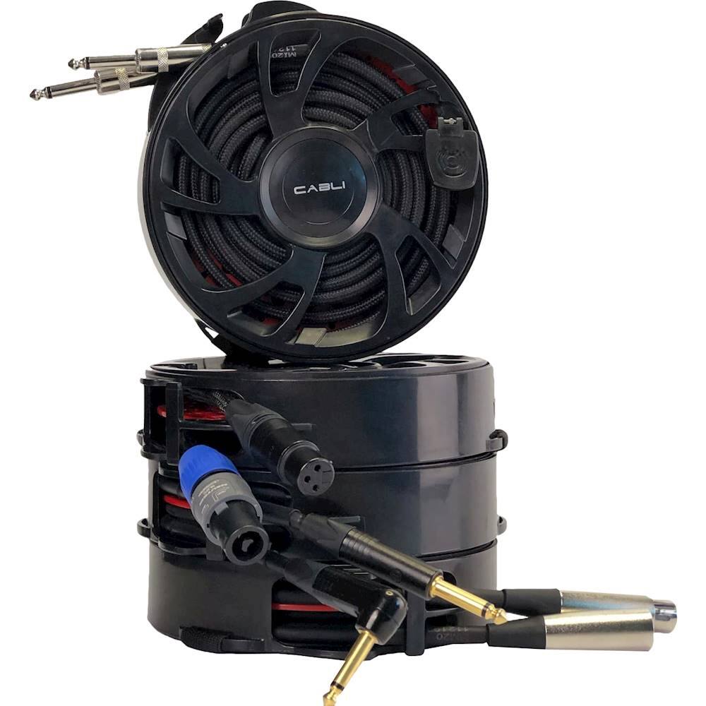 Alt View 11. Singular Sound - Cabli Cable Manager - Black/Red.