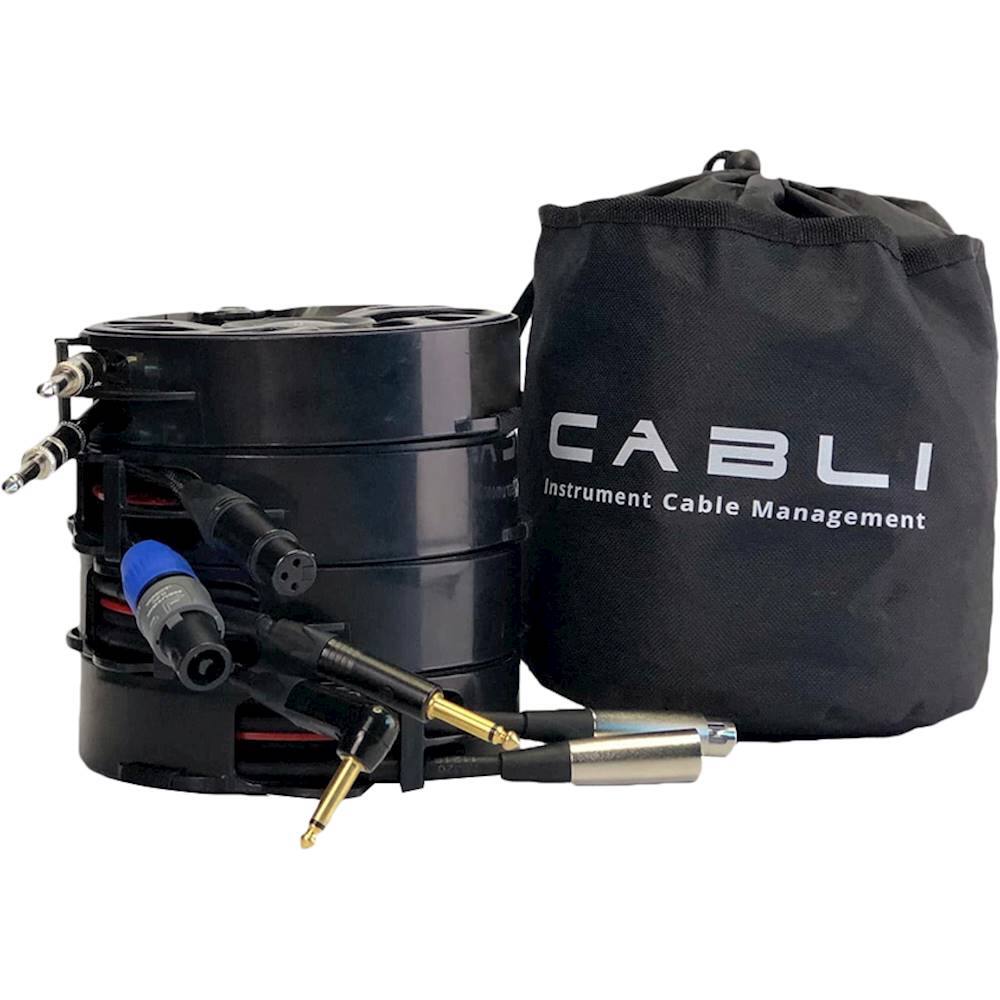 Alt View 12. Singular Sound - Cabli Cable Manager - Black/Red.