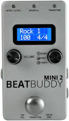 Singular Sound - BeatBuddy MINI 2 Drummer Pedal - Silver