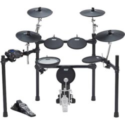 KAT - 5-Piece Electronic Drum Set - Black - Front_Zoom