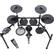 Alt View 13. KAT - 5-Piece Electronic Drum Set - Black.