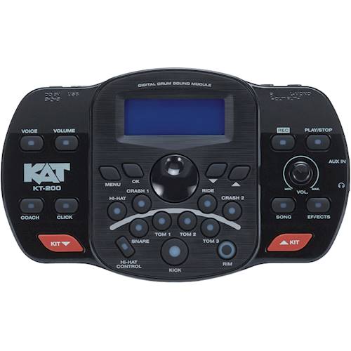KAT 5-Piece Electronic Drum Set Black KT-200 - Best Buy