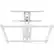 Alt View 12. Kanto - Full-Motion TV Wall Mount for Most 39" - 80" TVs - Extends 24" - White.