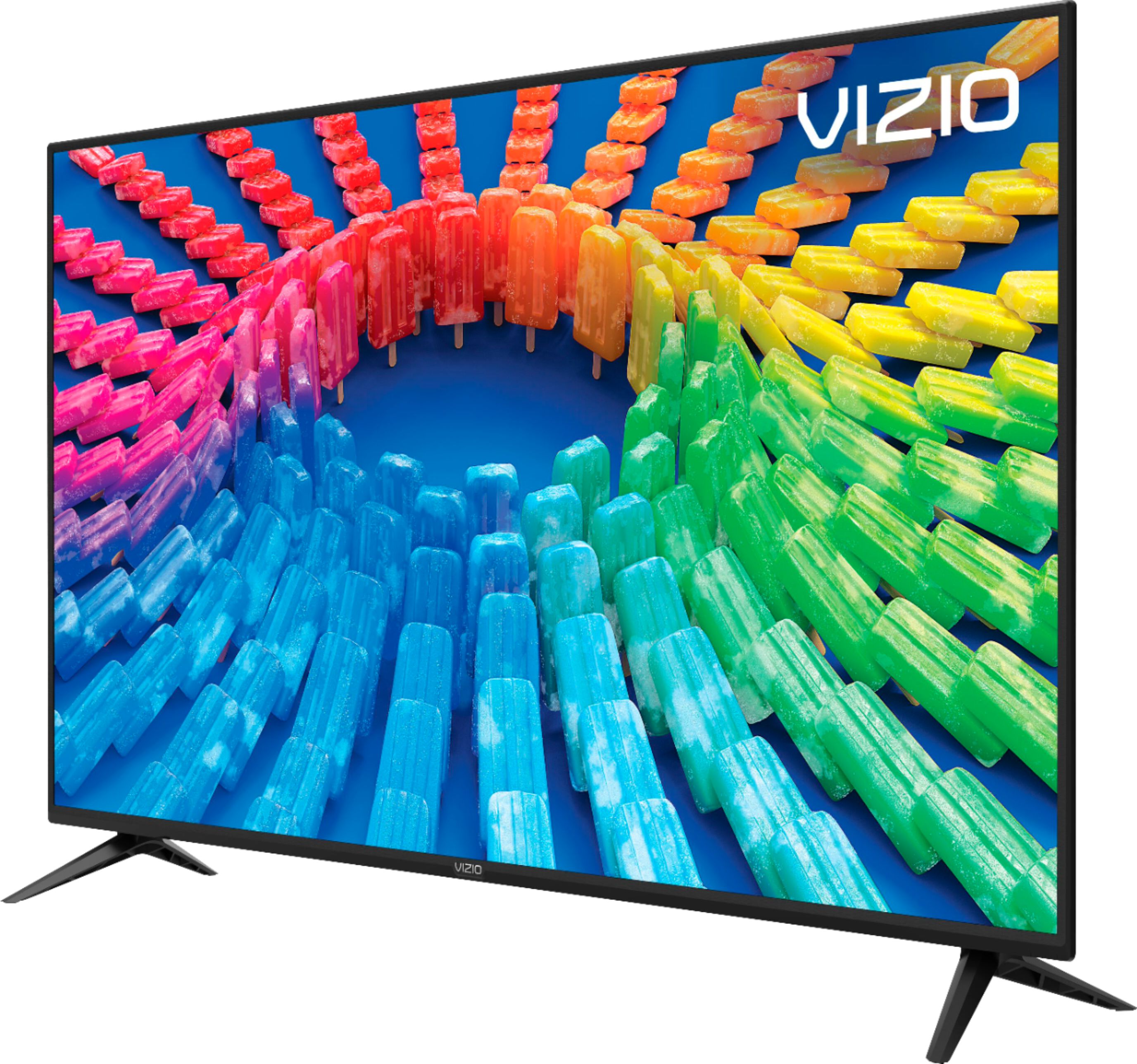 Left View: VIZIO - 43" Class V-Series LED 4K UHD SmartCast TV