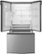 Alt View Zoom 4. Insignia™ - 25.4 Cu. Ft. French Door Refrigerator with Water Dispenser - Stainless Steel.