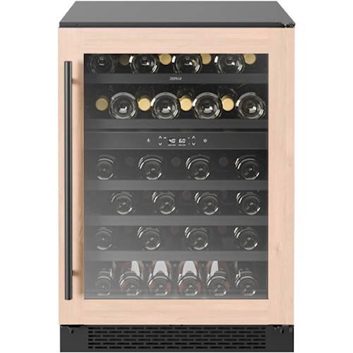 Zephyr Preserv 45Bottle Dual Zone Wine Cooler Custom Panel Ready
