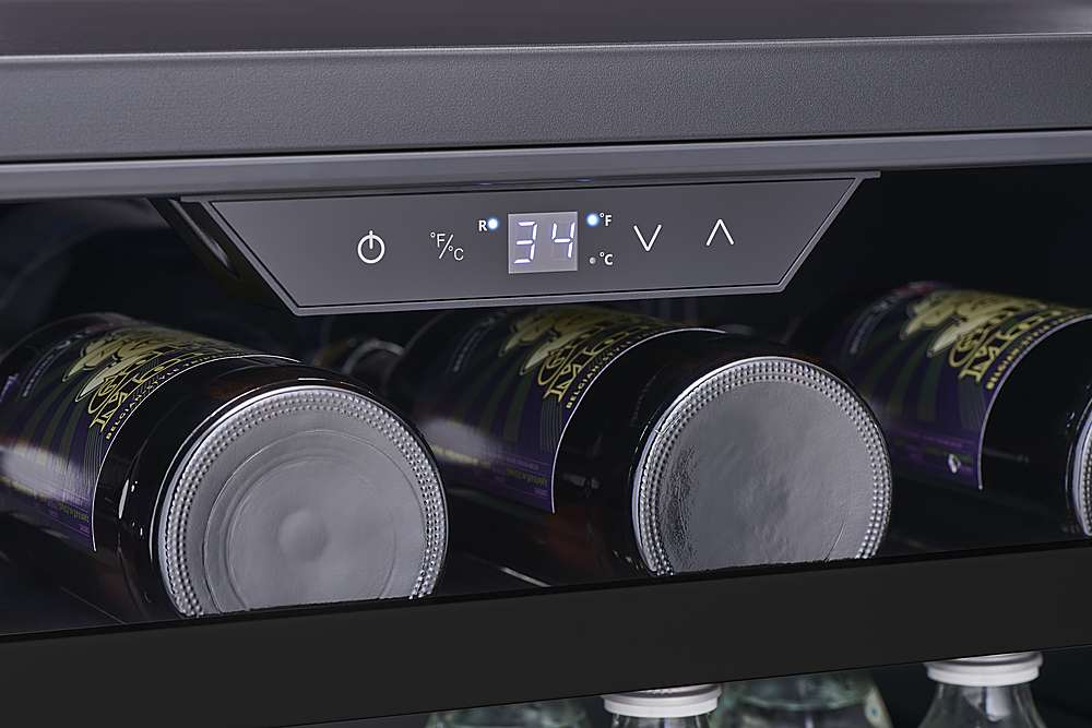 Alt View 15. Zephyr - Presrv 24 in. 136-Can Single Zone Outdoor Beverage Cooler - Stainless Steel.