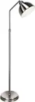 Angle. OttLite - Covington LED Floor Lamp - Brushed Nickel.