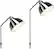 Alt View 12. OttLite - Covington LED Floor Lamp - Brushed Nickel.