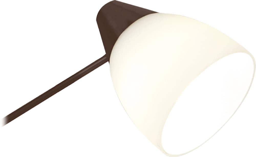 Alt View 12. OttLite - Webster LED Floor Lamp - Brown.