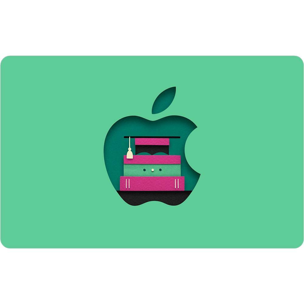 Front. Apple - $15 App Store and iTunes Gift Code for Graduation (E-mail Delivery).