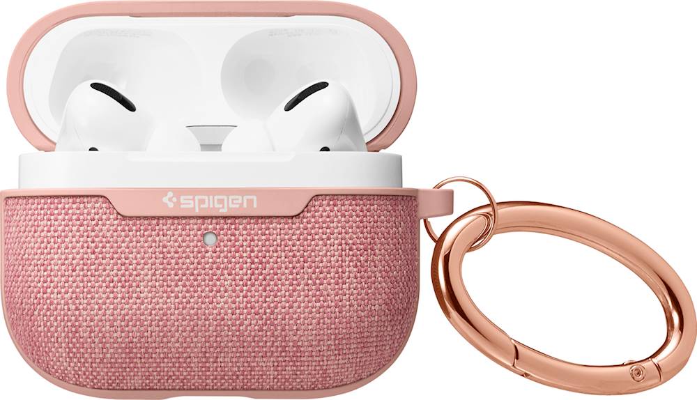 Travel Protection and Storage Case for AirPods Case, Featured Design, Mesh Pouches for AirPods Case, Wall Charger and Cable, Rose Gold