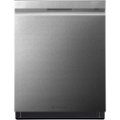 Front Zoom. LG - SIGNATURE Top Control Built-In Dishwasher with Stainless Steel Tub, TrueSteam, 3rd Rack, 38dBA - Textured steel.