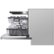 Alt View Zoom 24. LG - SIGNATURE Top Control Built-In Dishwasher with Stainless Steel Tub, TrueSteam, 3rd Rack, 38dBA - Textured steel.