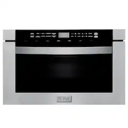 ZLINE - 24" 1.2 cu. ft. Built-in Microwave Drawer in Stainless Steel - Silver