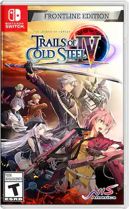 Front. Koei Tecmo - The Legend of Heroes: Trails of Cold Steel IV. - RP (Rating Pending)