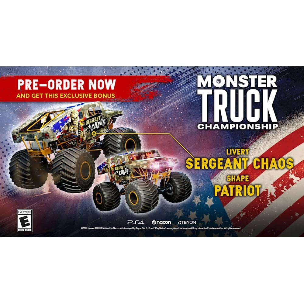 Monster Truck Championship - PlayStation 4, PlayStation 4