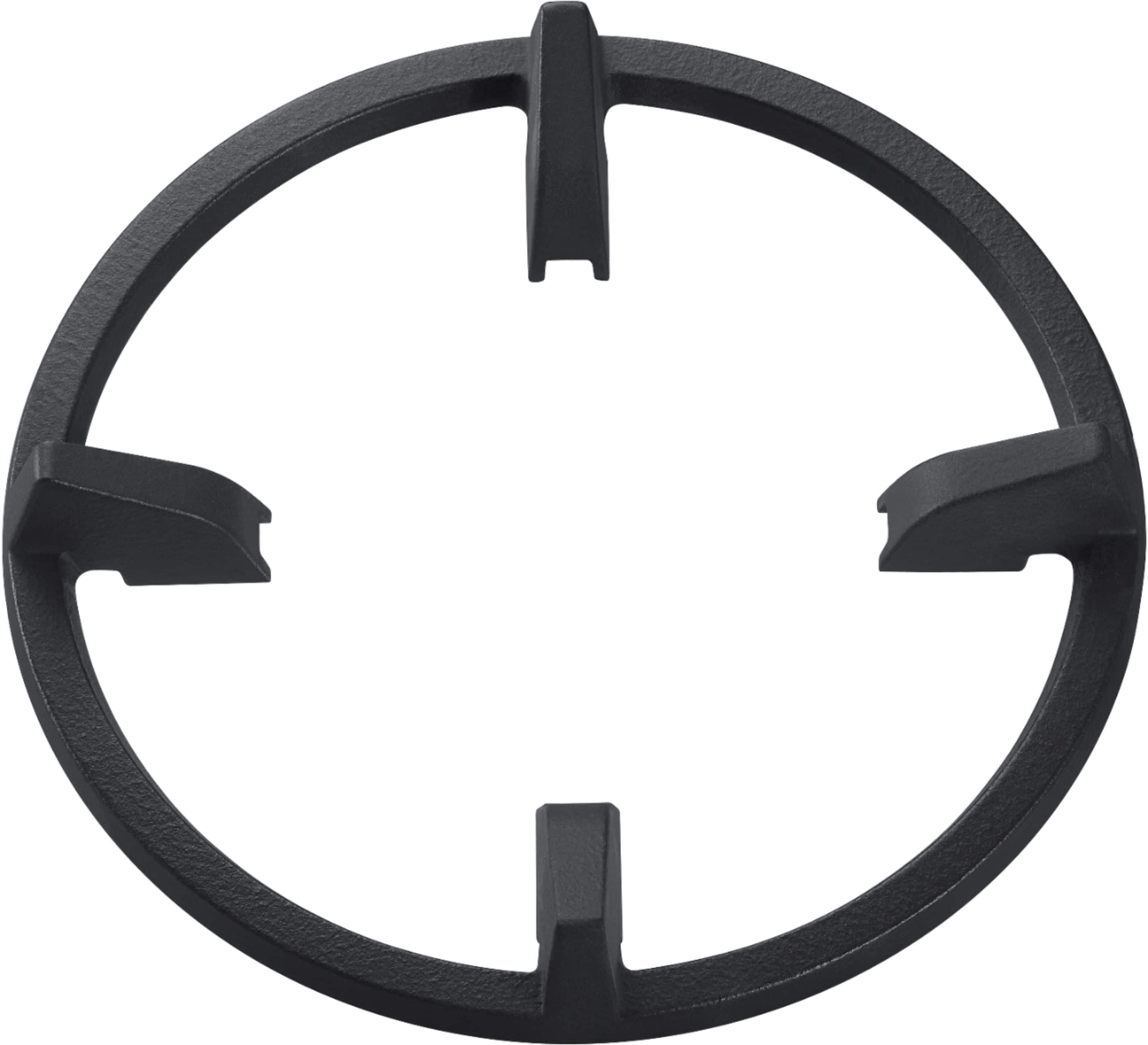 Alt View 23. Samsung - 6.0 cu. ft. Flex Duo Front Control Slide-in Gas Convection Range with Smart Dial & Air Fry - Black Stainless Steel.