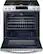 Alt View 12. Samsung - 6.0 cu. ft. Front Control Slide-In Gas Convection Range with Air Fry & Wi-Fi, Fingerprint Resistant - Stainless Steel.