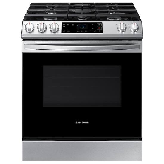 Samsung 6 0 Cu Ft Front Control Slide In Gas Range With Wi Fi Fingerprint Resistant Stainless Steel Nx60t8111ss Best Buy Samsung 6 0 Cu Ft Front Control Slide In Gas Range With Wi Fi Fingerprint Resistant Stainless Steel Nx60t8111ss Best Buy