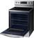 Alt View 16. Samsung - 5.8 cu. ft. Freestanding Electric Convection Range with Air Fry, Fingerprint Resistant - Stainless Steel.