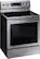 Alt View 19. Samsung - 5.8 cu. ft. Freestanding Electric Convection Range with Air Fry, Fingerprint Resistant - Stainless Steel.