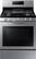 Front. Samsung - 5.8 Cu. Ft. Freestanding Gas Convection Range with Air Fry - Stainless Steel.