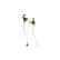 Front. Skullcandy - Set In-Ear Sport Headphones - Olive/Moss.