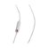 Alt View Zoom 11. Skullcandy - Set Wired In-Ear Headphones - White/Crimson.