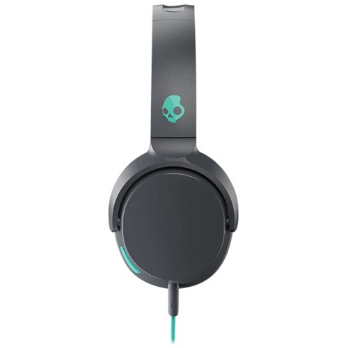 Angle View: Skullcandy - Riff Wired On-Ear Headphones - Gray/Miami