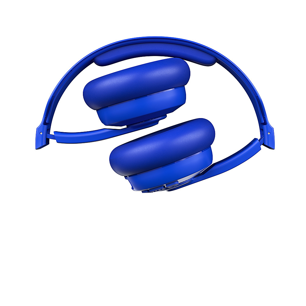 Left View: Skullcandy - Cassette On-Ear Wireless Headphones - Blue