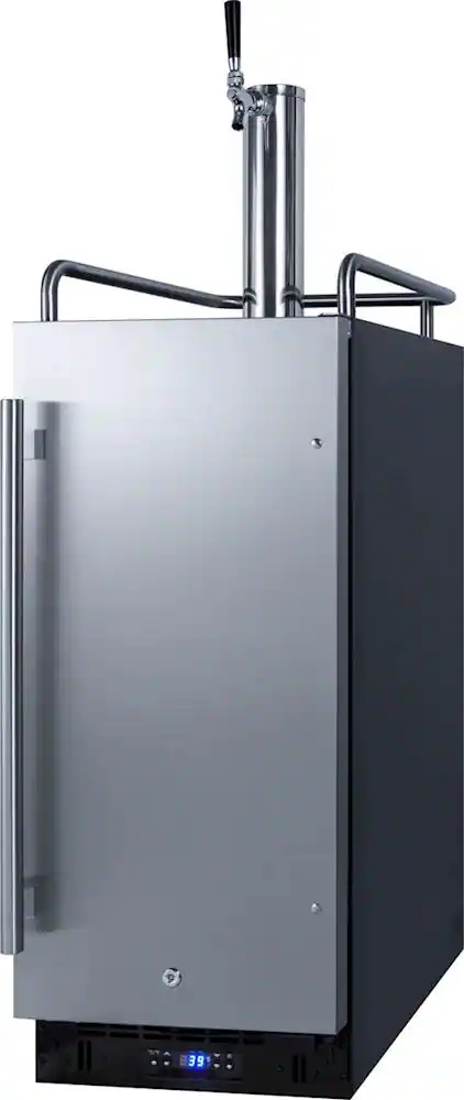 Alt View 13. Summit Appliance - 2.9 Cu. Ft. 1-Tap Beverage Cooler Kegerator.